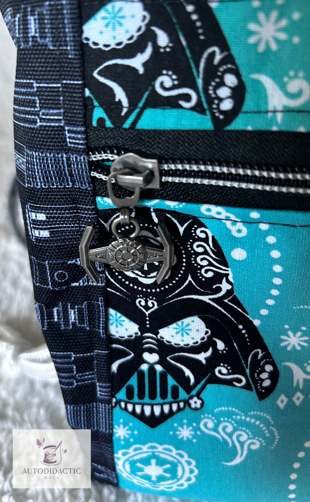 Galaxy Dad Drawstring Tote