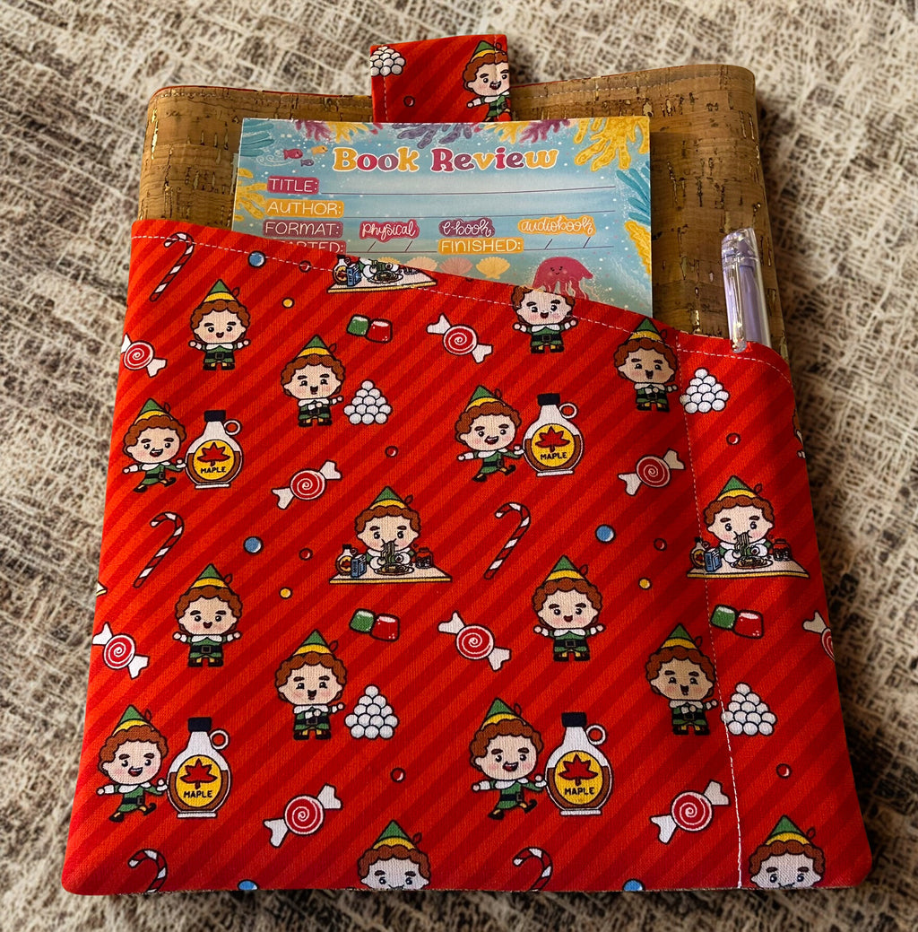 Christmas Sugar Elf Book Sleeve