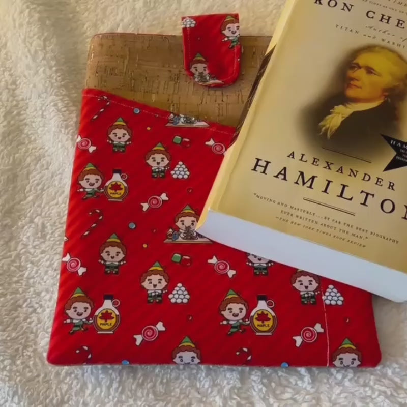 Christmas Sugar Elf Book Sleeve